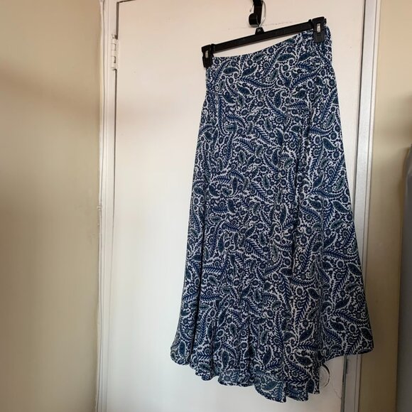 LARAETHNICS BY NATURE FRANCE WIDE LEGS BOHO PANTS PAISLEY SIZE TU TU ONE SIZE - Picture 2 of 11